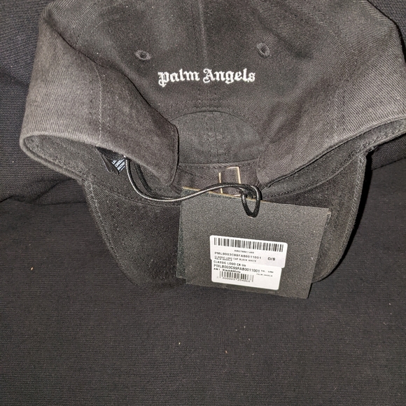 NWT Men's Black Embroidered Palms Angels Cap - Picture 4 of 6